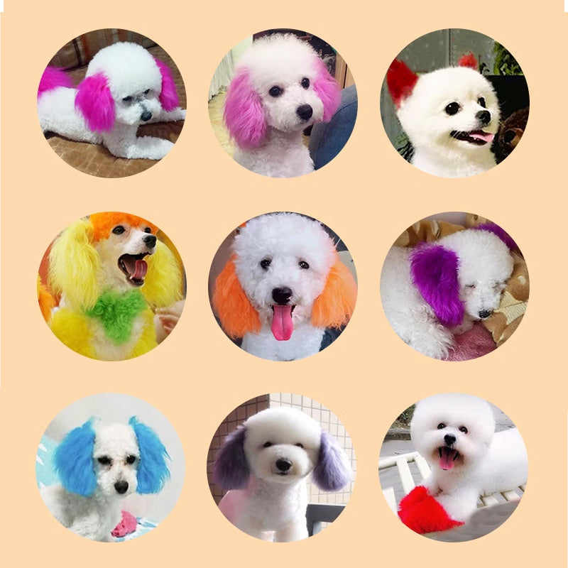 Ungiftige semipermanente Tierhaarfarbe