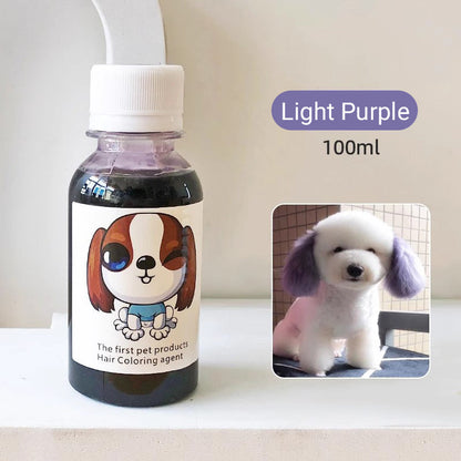 Ungiftige semipermanente Tierhaarfarbe