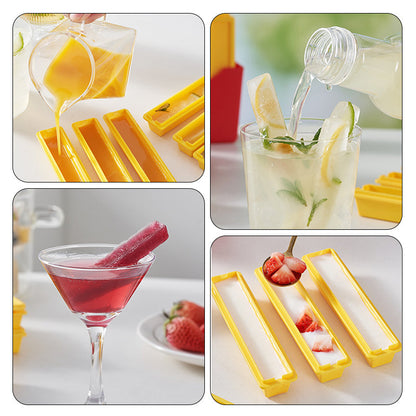 🔥🔥Lustiges DIY-Eiswürfel-Set aus lebensmittelechtem Material in Pommes-Frites-Form