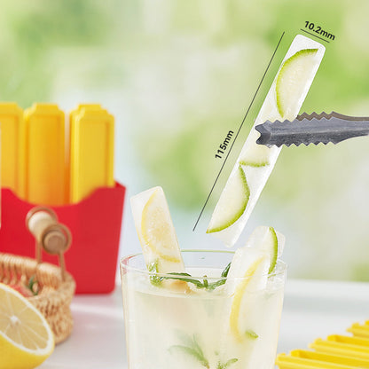 🔥🔥Lustiges DIY-Eiswürfel-Set aus lebensmittelechtem Material in Pommes-Frites-Form
