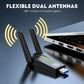 1300 Mbit/s USB-WLAN-Dualband-Netzwerkadapter für PC