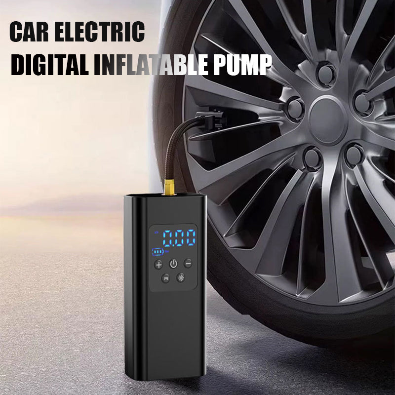 🔌 Elektrische Auto-Digitalpumpe mit LCD 💨