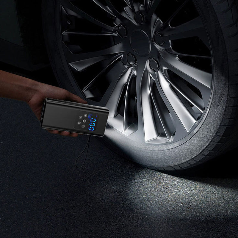 🔌 Elektrische Auto-Digitalpumpe mit LCD 💨