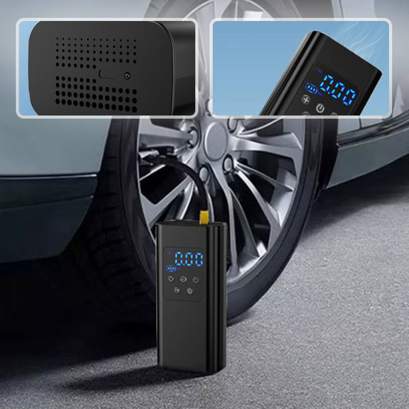 🔌 Elektrische Auto-Digitalpumpe mit LCD 💨