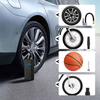 🔌 Elektrische Auto-Digitalpumpe mit LCD 💨