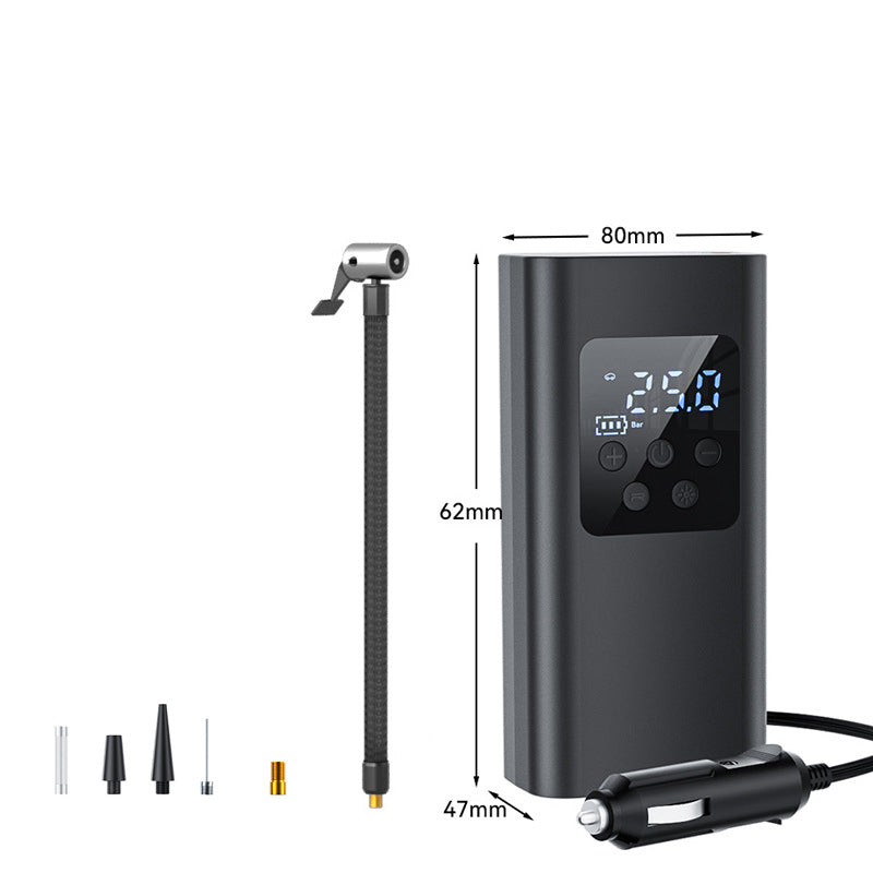 🔌 Elektrische Auto-Digitalpumpe mit LCD 💨