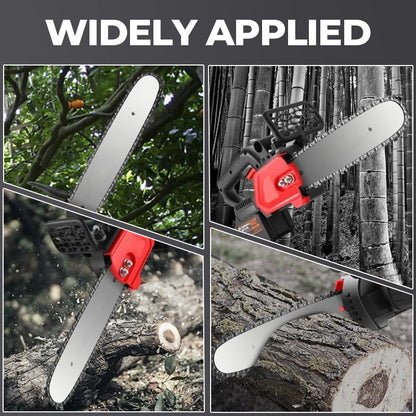 💥 Bestseller wieder verfügbar! 🔥 Kabellose Hochleistungs-Lithium-Kettensäge - 🎁 Limitierte Geschenkaktion mit Werkzeugset!