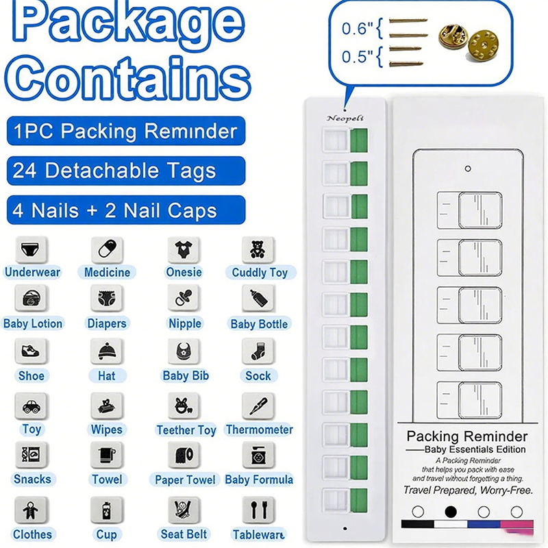 Tragbare wiederverwendbare Verpackungserinnerung