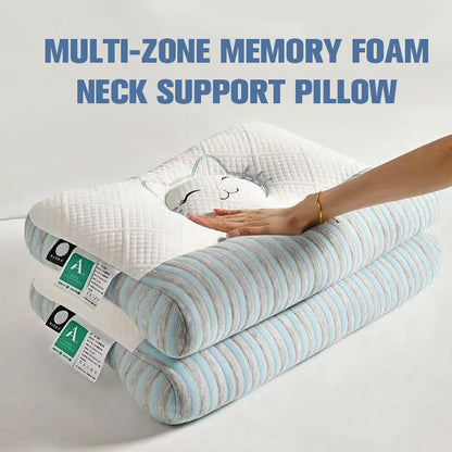 Multizonen-Orthokissen aus Memory-Schaum 🧠💤🦋🇩🇪
