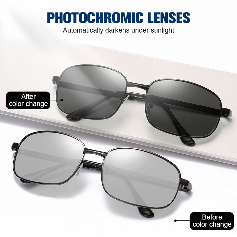 Selbsttönende Polarisations-Sonnenbrille für Herren 🔆👓✨