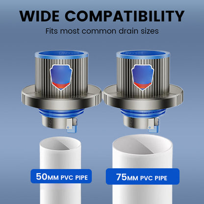 Universeller geruchsdichter Bodenablauf