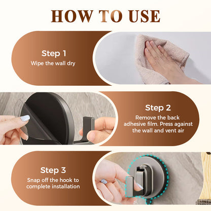 Hochleistungs-Saughaken ohne Bohren