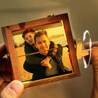 🎄 Weihnachtliches Rotierendes Foto-Flipbook ✨🎁