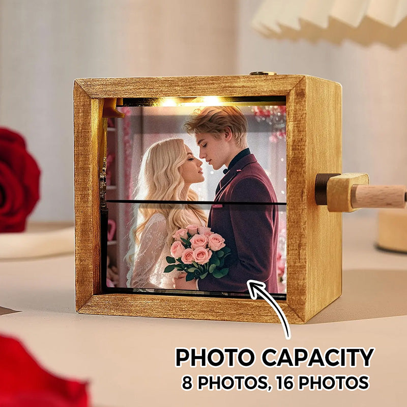 🎄 Weihnachtliches Rotierendes Foto-Flipbook ✨🎁