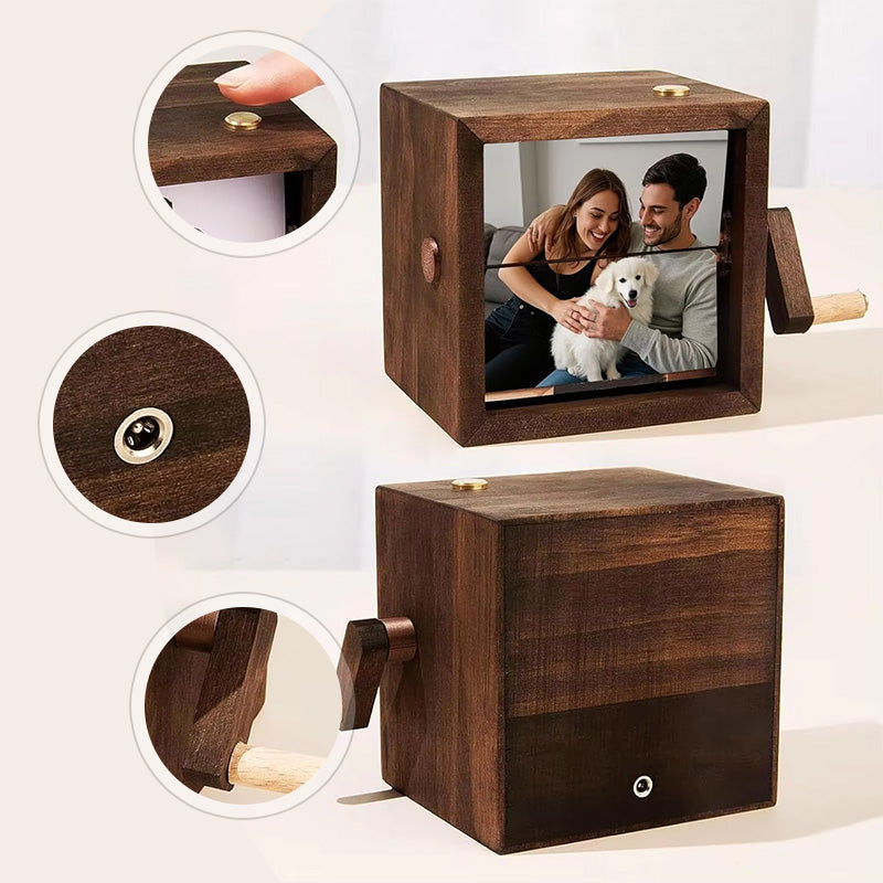 🎄 Weihnachtliches Rotierendes Foto-Flipbook ✨🎁