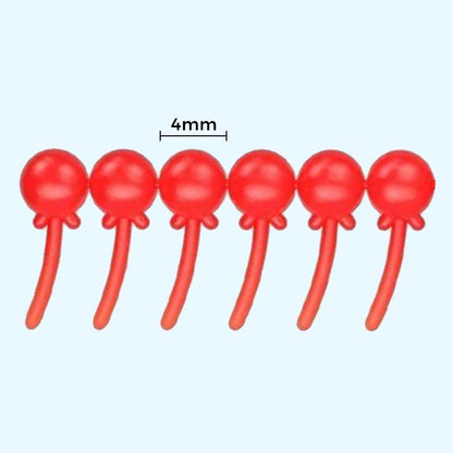 Weicher schwimmender Wurmköder zum Angel