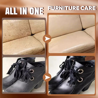 ✨ Lederpflegecreme: Rein natürlicher, ungiftiger Lederpflegestoff - wasserabweisende Formel.🧼