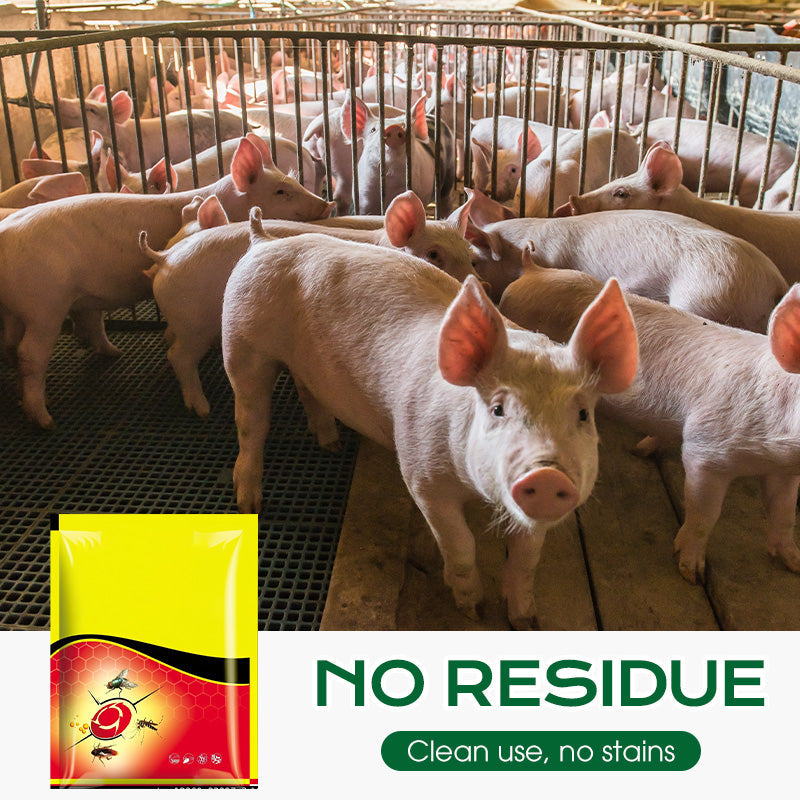 Schnell wirkender Fliegenvernichter für mehrere Räume