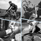 Wasserdichtes, wiederaufladbares LED-Fahrradlicht mit Clip