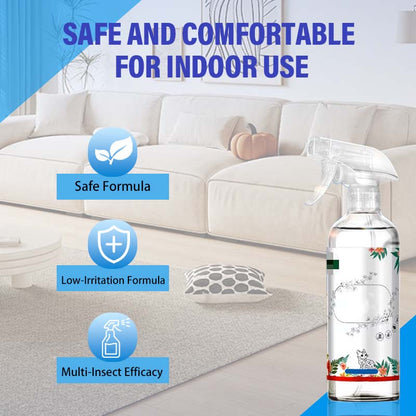 Langanhaltendes Insektenspray für drinnen und draußen gegen Schaben