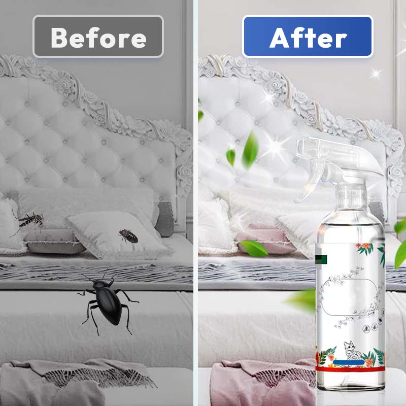 Langanhaltendes Insektenspray für drinnen und draußen gegen Schaben