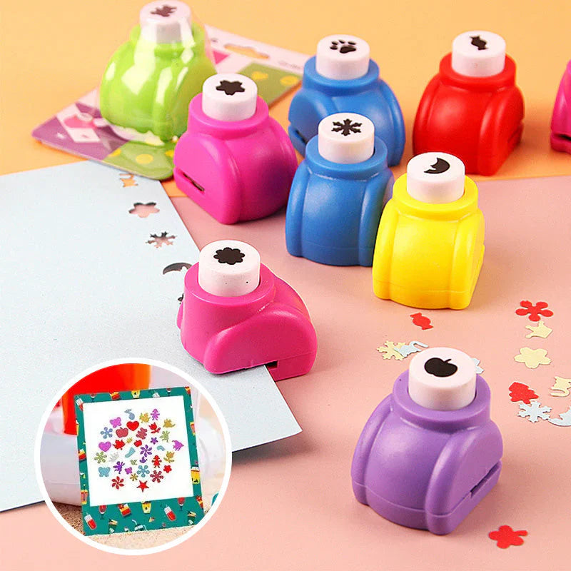 🎨 50% RABATT! ✨ DIY-Lochstanz-Set für Kinder - Erstelle niedliche Formen 🎁📏
