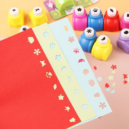 🎨 50% RABATT! ✨ DIY-Lochstanz-Set für Kinder - Erstelle niedliche Formen 🎁📏