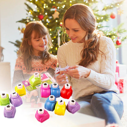🎨 50% RABATT! ✨ DIY-Lochstanz-Set für Kinder - Erstelle niedliche Formen 🎁📏