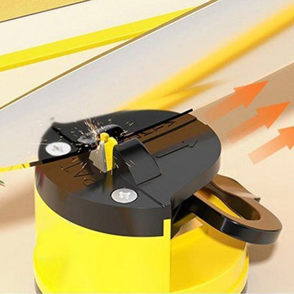 Mini-Messerschärfer mit Saugfuß