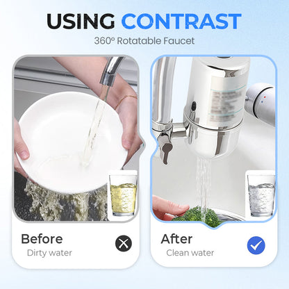 Wasserfilter für den Wasserhahn an der Spüle 🚰✨💧