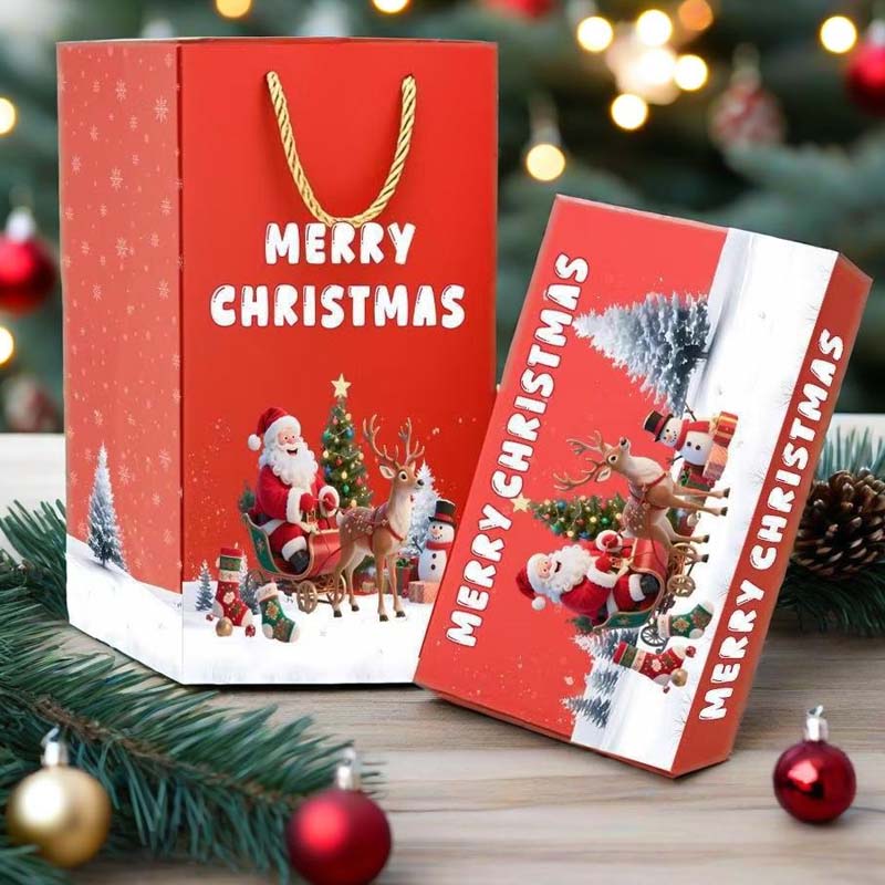 🎋🎋50 % Rabatt!🎒🎒Einzigartige faltbare, hüpfende Weihnachtsgeschenkbox