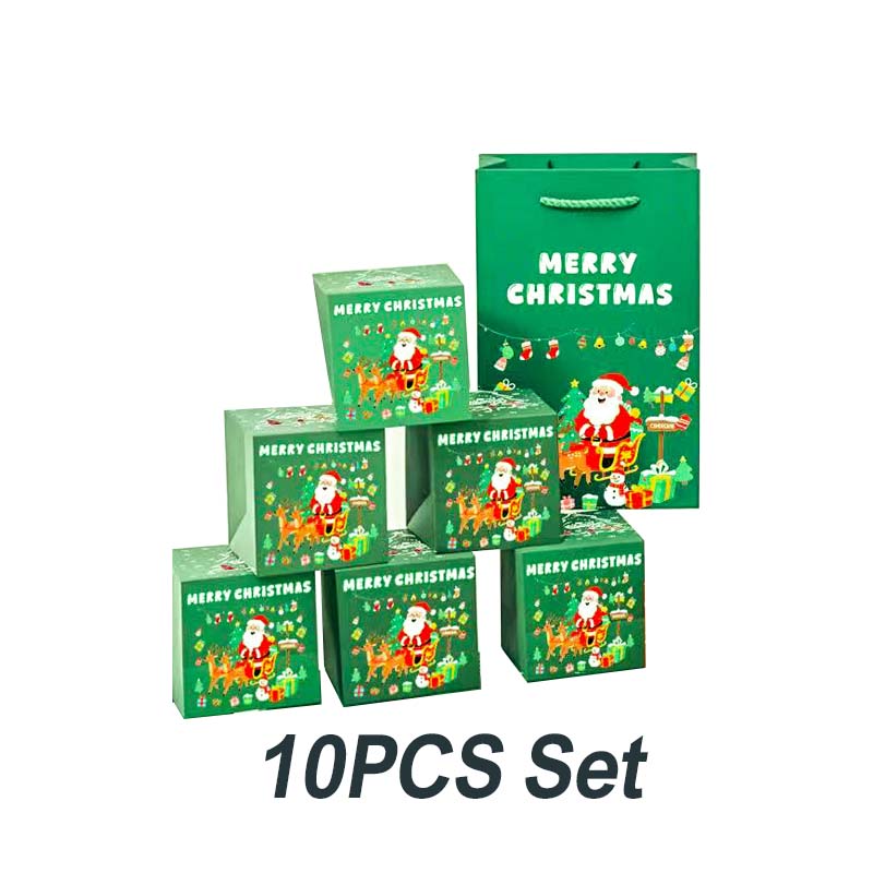 🎋🎋50 % Rabatt!🎒🎒Einzigartige faltbare, hüpfende Weihnachtsgeschenkbox