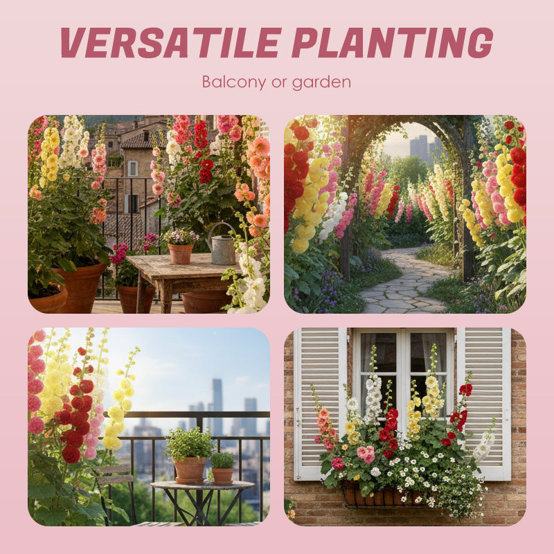 Mehrjährig blühende Stockrosensamen