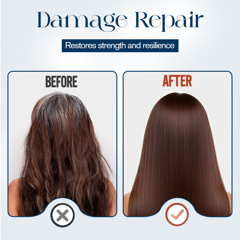 Protein-Glättekur für strahlend glatte Haare ✨➡️✅