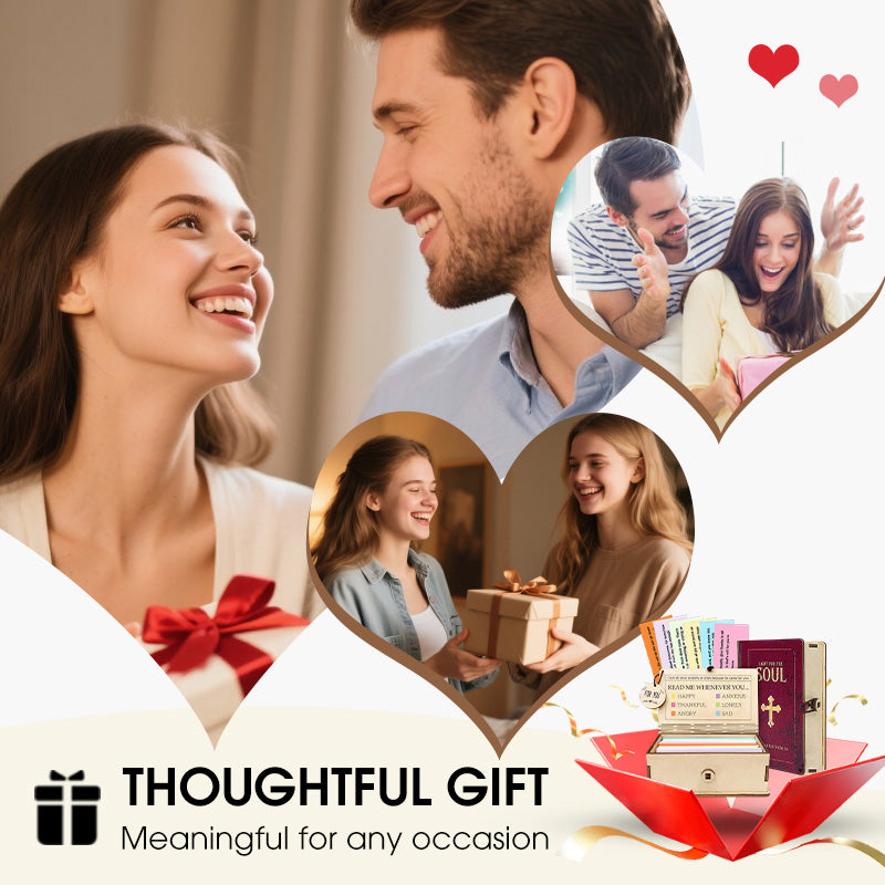 🔥Zeitlich begrenzter Rabatt🎁 ✝️Handgefertigte Holzkiste mit Bibelversen – Tägliche Bibelverse (🎁 Eine Erinnerung an Gottes Worte💖)