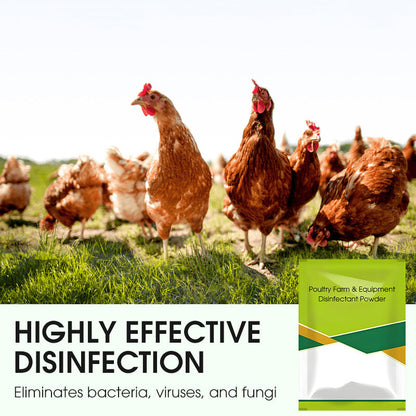 100 g Desinfektionspulver für Geflügelställe & landwirtschaftliche Geräte