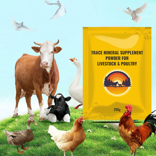 Spurenelemente-Ergänzungspulver für Vieh & Geflügel 🧪🐄🐔