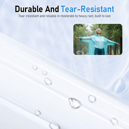 Tragbarer Regenponcho für Erwachsene