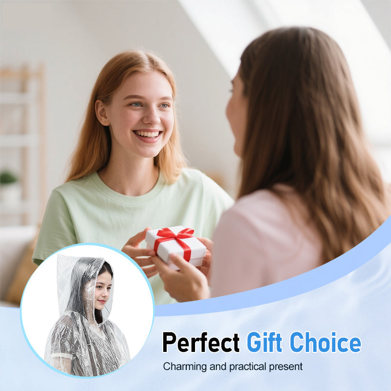 Tragbarer Regenponcho für Erwachsene