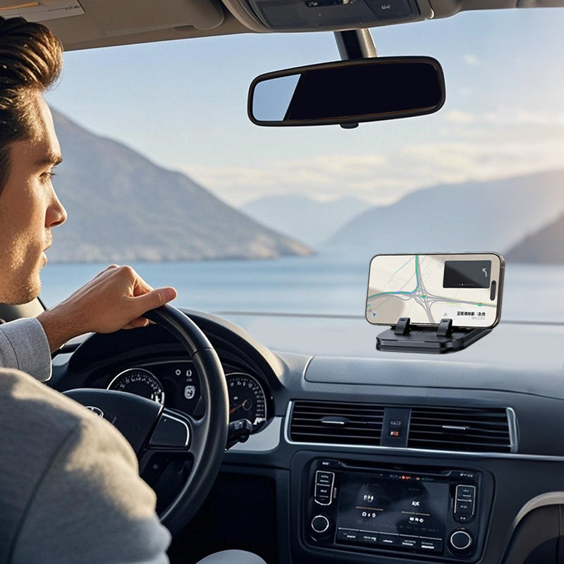 Faltbarer und um 360° drehbarer Telefonhalter