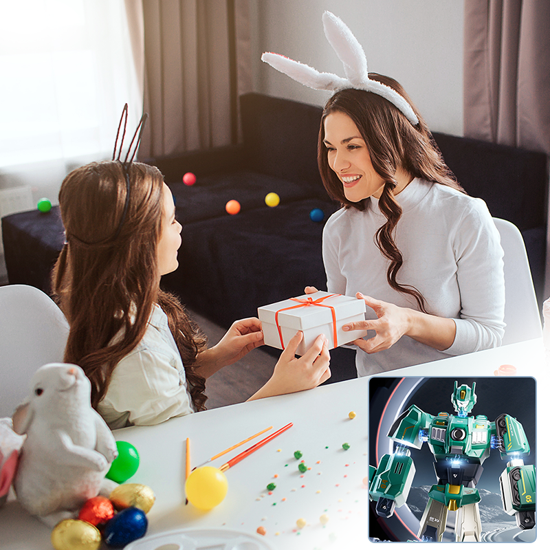 💥 ZEITLICH BEGRENZTES ANGEBOT! 🔥9-in-1 magnetisches transformierendes Auto- und Roboterspielzeug