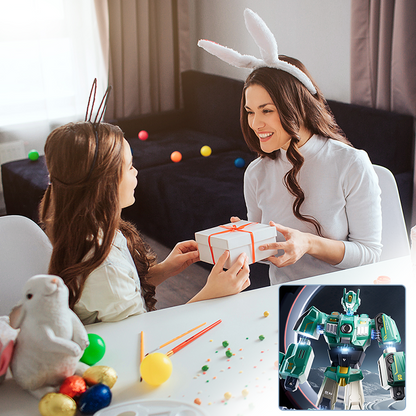 💥 ZEITLICH BEGRENZTES ANGEBOT! 🔥9-in-1 magnetisches transformierendes Auto- und Roboterspielzeug