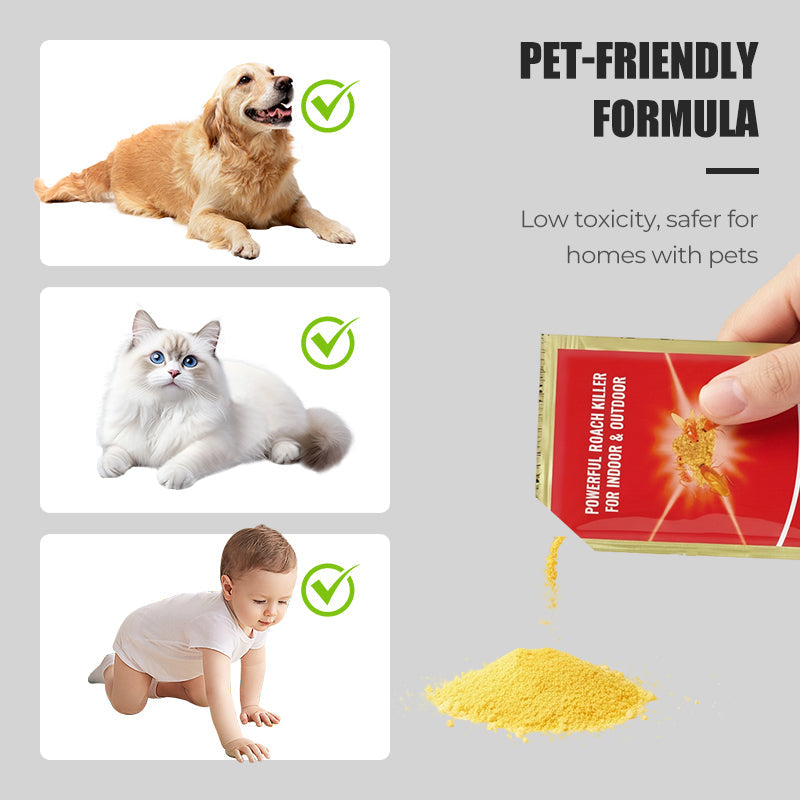 Leistungsstarker Kakerlaken-Killer für Innen- und Außenbereich