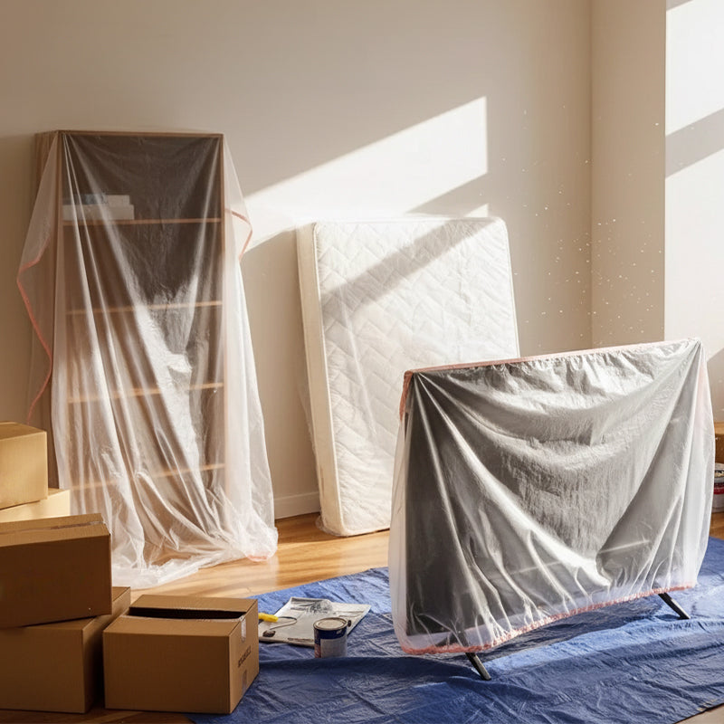 Verdickte Einweg-Staubschutzhauben für Zuhause