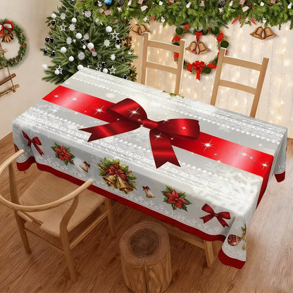 🔥Solange der Vorrat reicht 50% Rabatt!🎉Stilvolle Tischdecke mit Weihnachtsmotiv