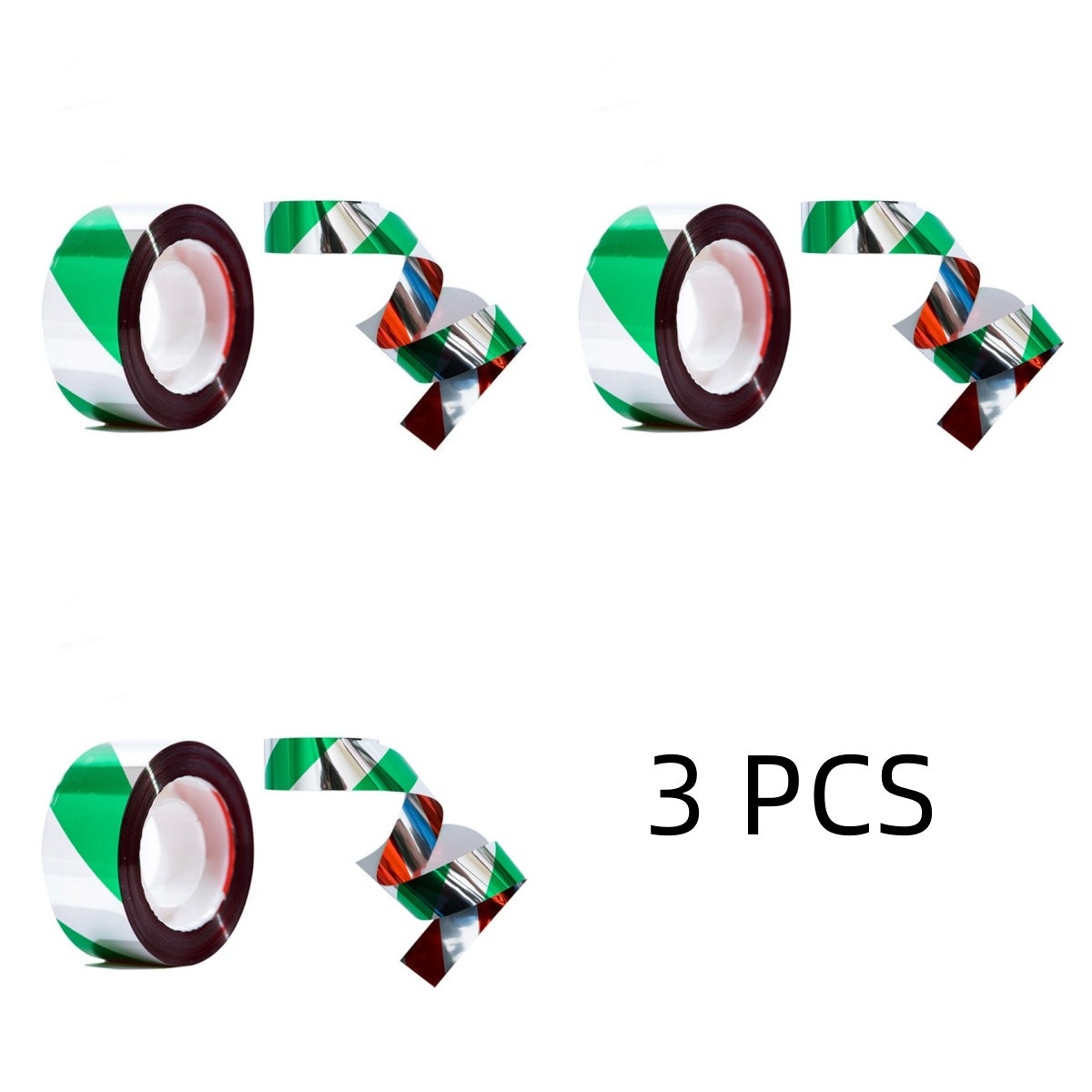 Doppelseitiges Reflektorband gegen Vögel