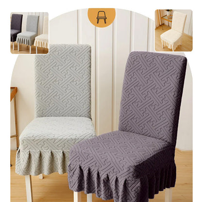 ⏳Zeitlich begrenzt 50 % Rabatt💥Stuhlbezug im neuen Stil mit Jacquard-Kissenaufsatz