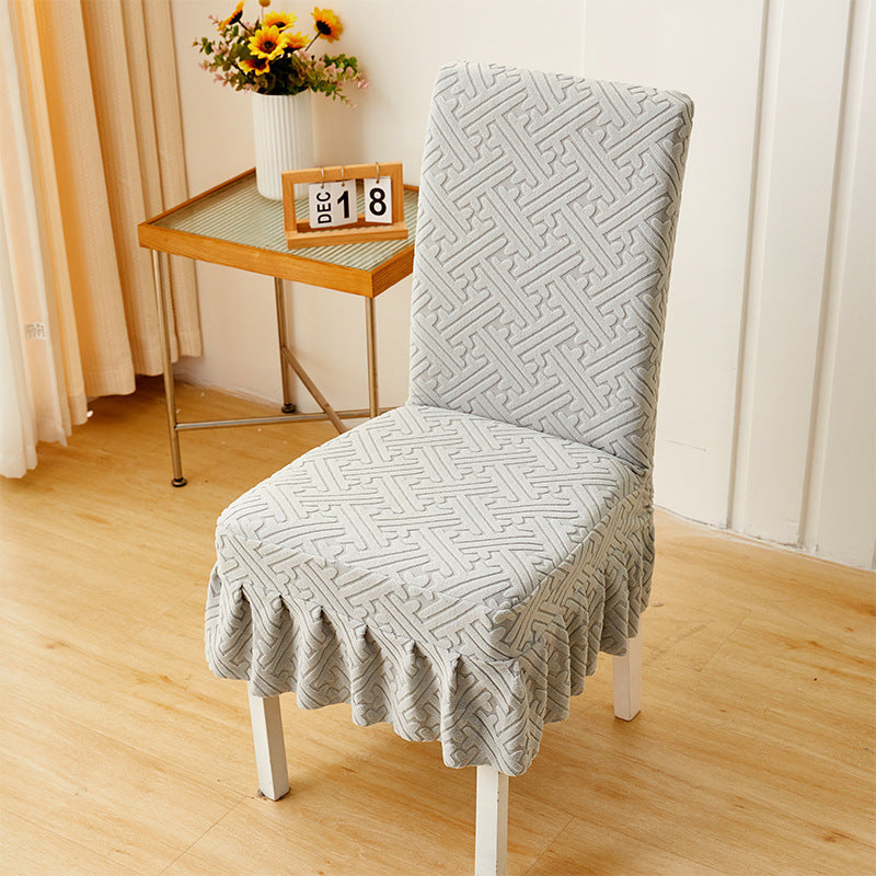 ⏳Zeitlich begrenzt 50 % Rabatt💥Stuhlbezug im neuen Stil mit Jacquard-Kissenaufsatz