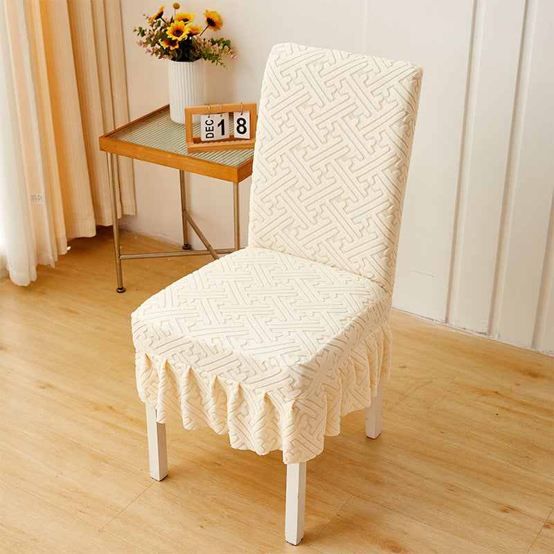 ⏳Zeitlich begrenzt 50 % Rabatt💥Stuhlbezug im neuen Stil mit Jacquard-Kissenaufsatz