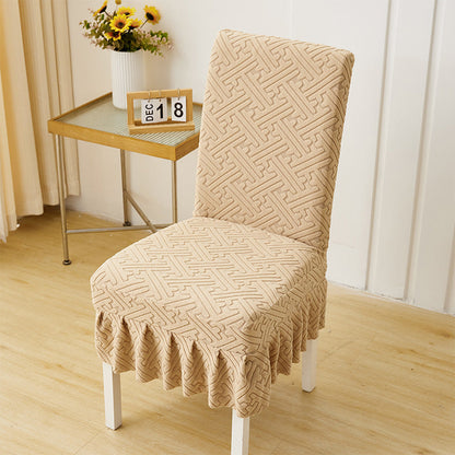 ⏳Zeitlich begrenzt 50 % Rabatt💥Stuhlbezug im neuen Stil mit Jacquard-Kissenaufsatz